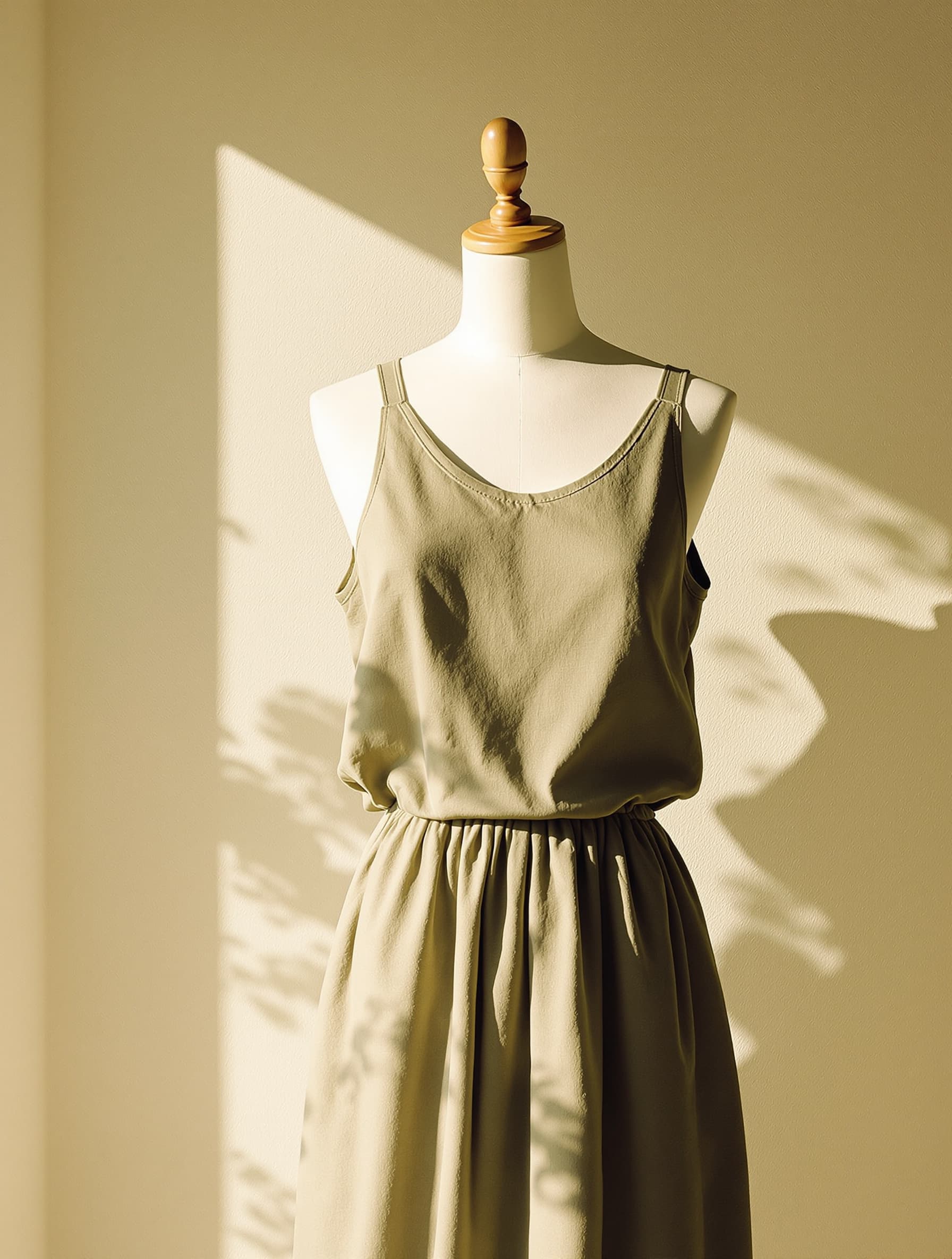 Olive Grove Tank & Skirt Set