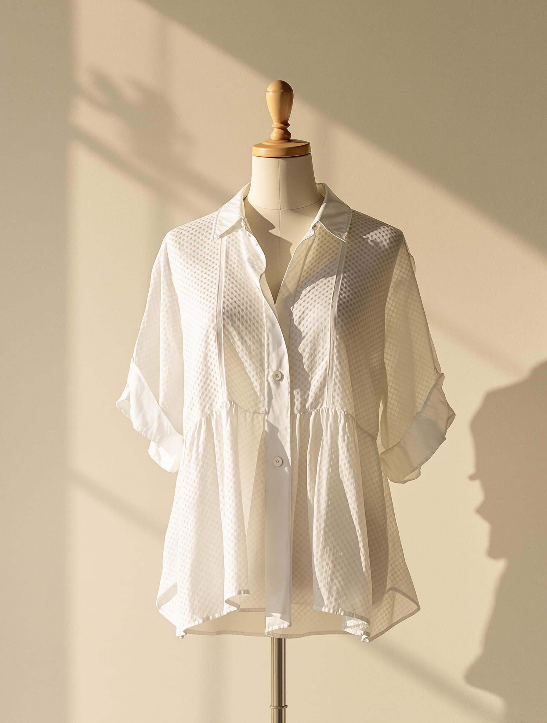 Eyelet Cotton Blouse