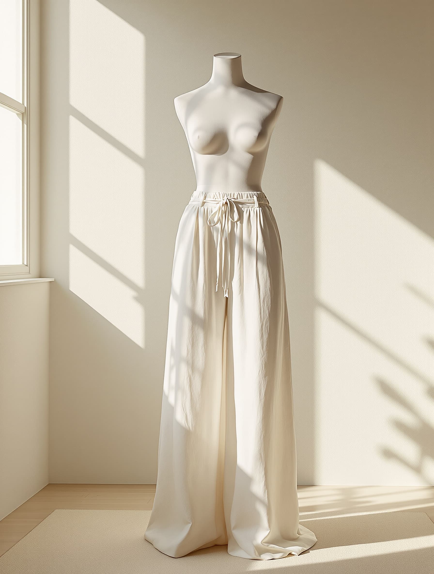 Palazzo Linen Trousers