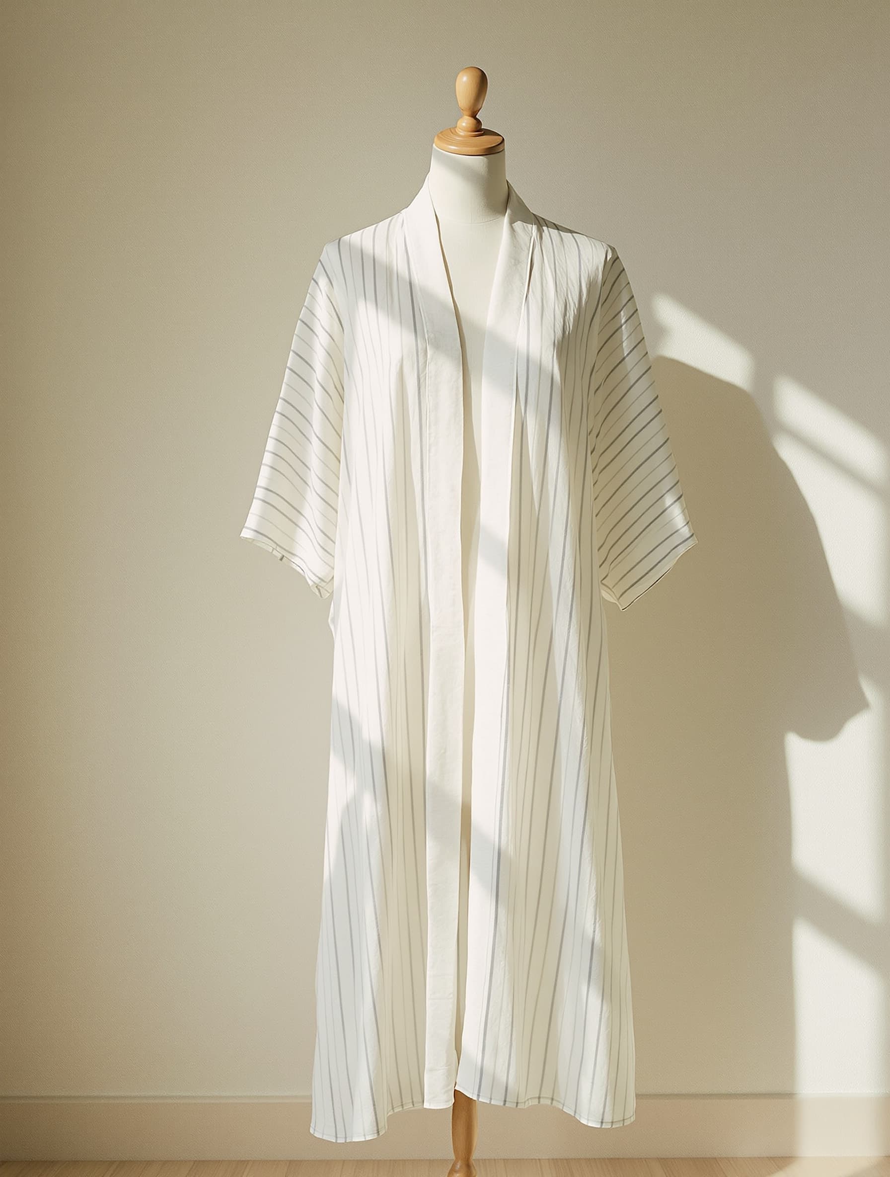 Tidal Linen Kimono